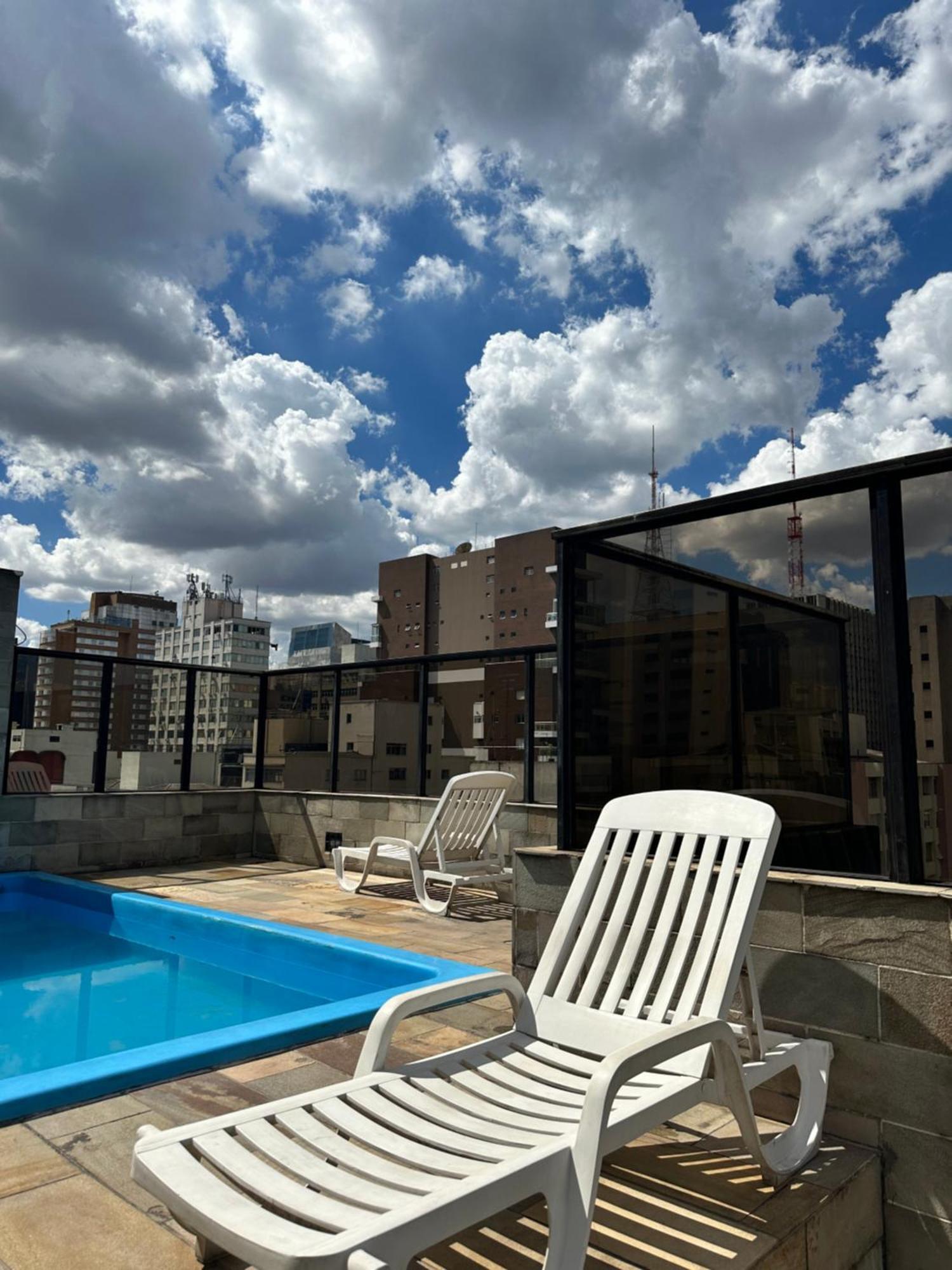 Appartamento Flat No Jardins Proximo Da Av Paulista Com Vaga Otima Localizacao San Paolo Esterno foto